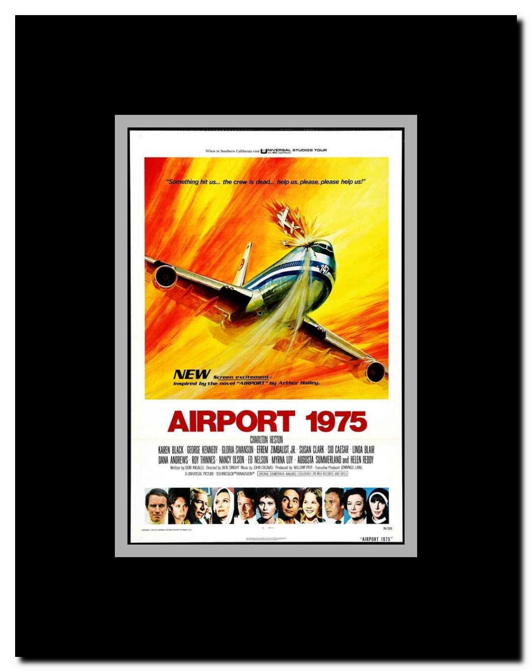 Airport 1975 Framed Movie Poster