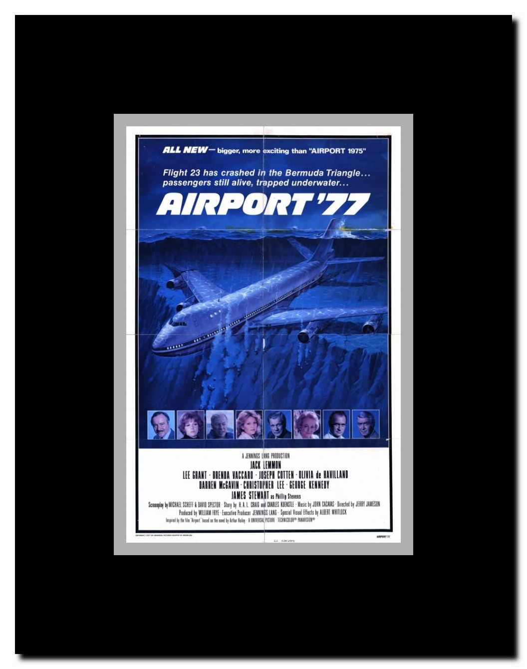 Airport '77 Framed Movie Poster