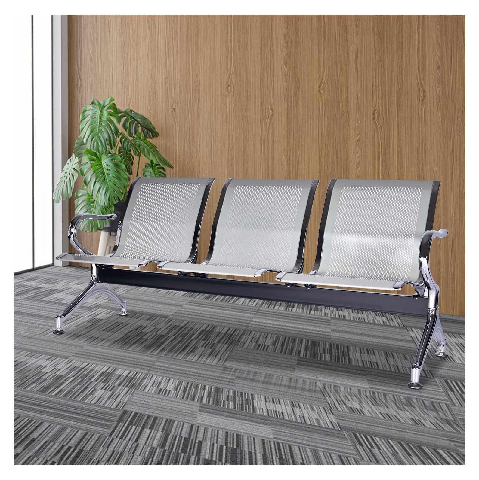 Airport Office Reception Waiting Area Bench Guest Chair Lobby Bench