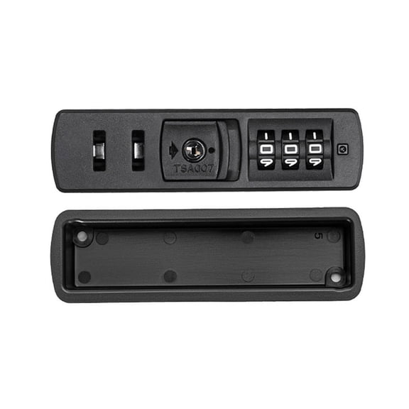 Airport Recognized Security Lock Practical ABS Suitcase Lock Custom Code Set for Business Travel Essential