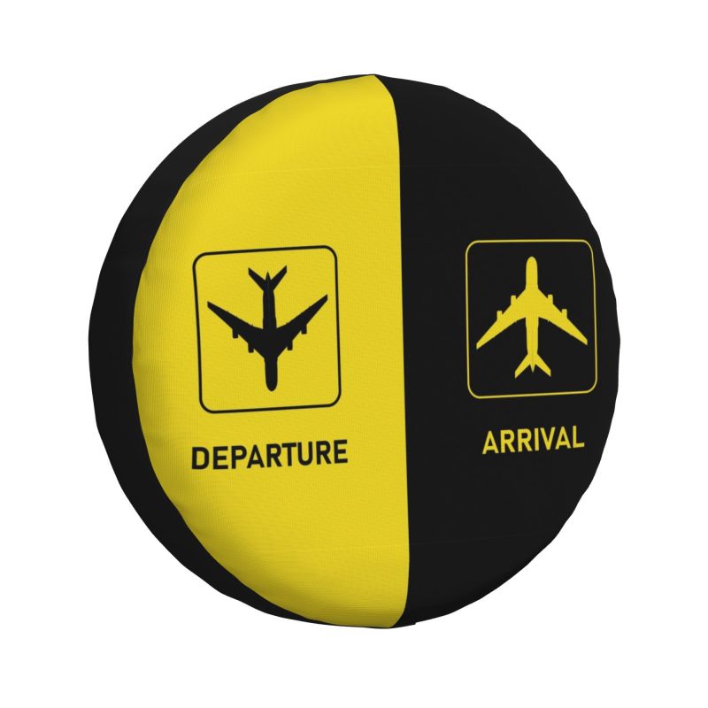 Airport Runway Traffic Controller Spare Tire Cover for Grand Cherokee