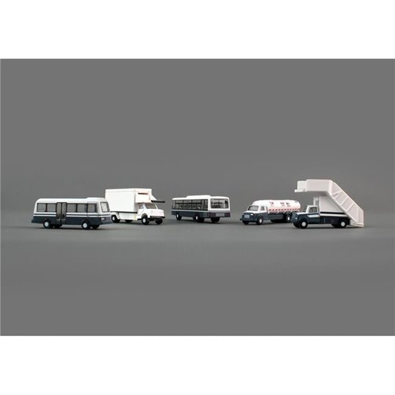 Airport Service of Gemini 200 Series Diecast Models Vehicles Set - 5 Piece