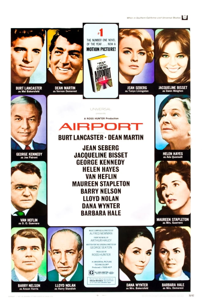 Airport U Canvas Art - (24 x 36)