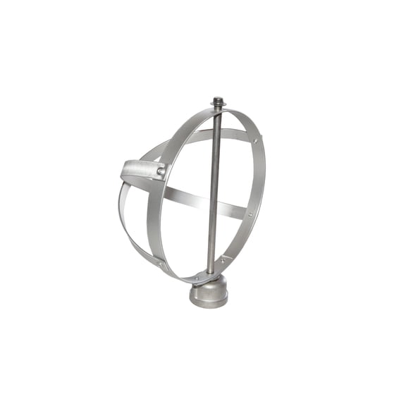 Airport Windsock Corporation 6" Standard Aluminum Windsock Frame