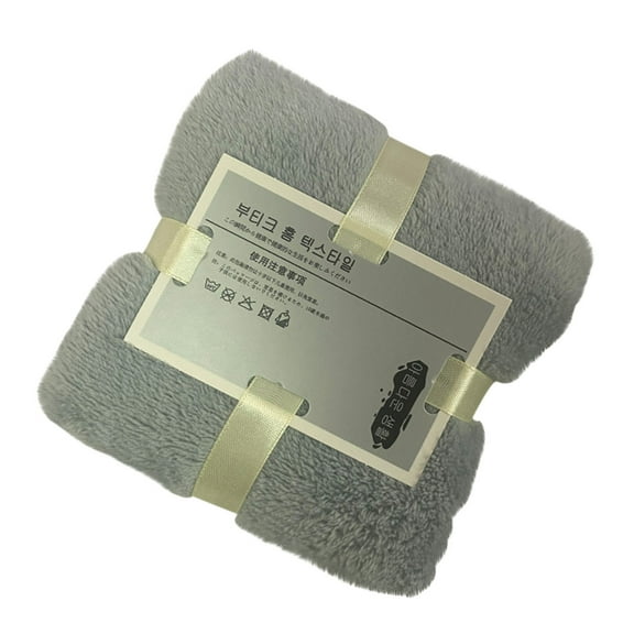 Airpow Coral Velvet Towel, Absorbent Towel For Washing Face, Long Staple Cotton, Wedding Gift, Wedding Towel for Swimming, Fitness, Sports