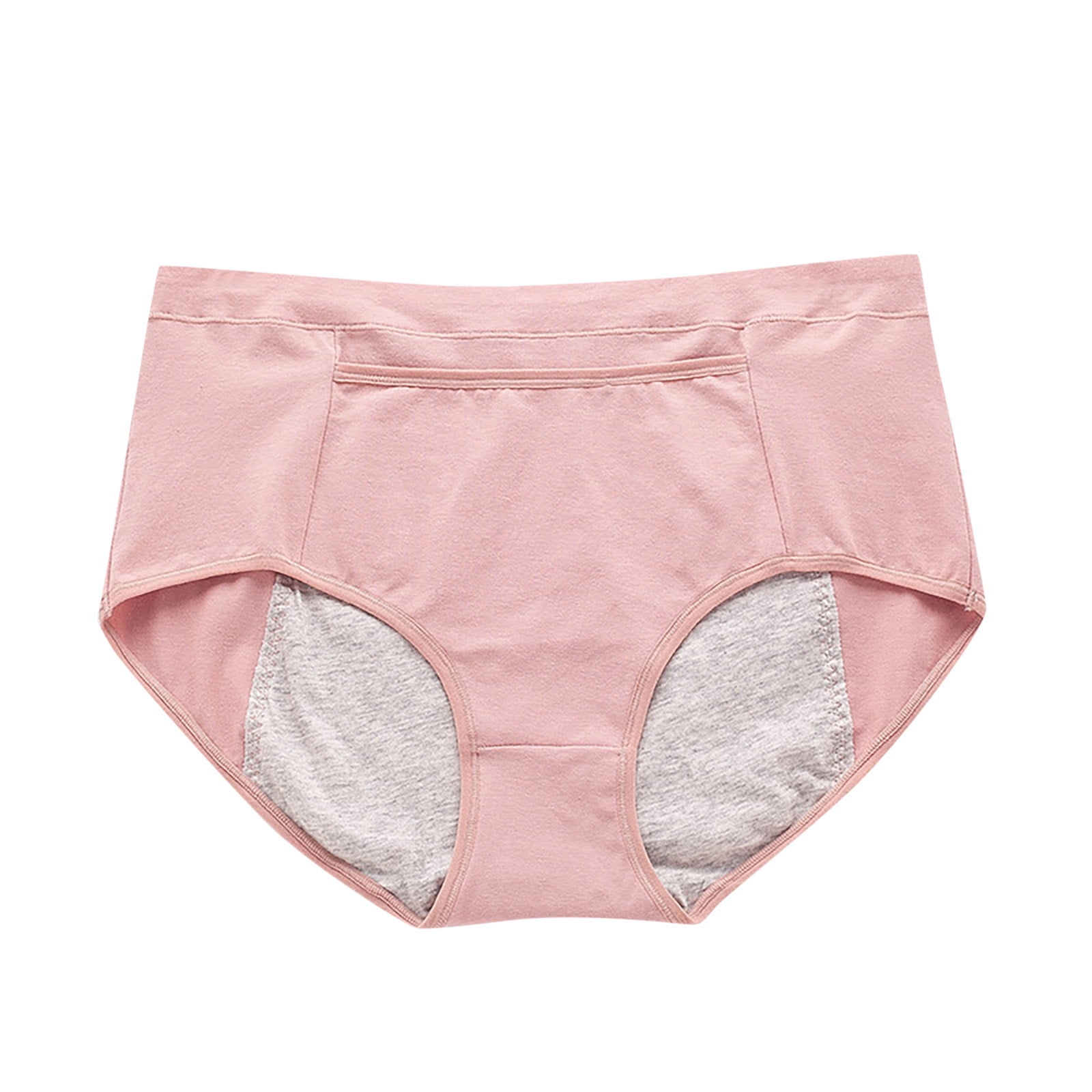 Hesxuno No Show Womens Underwear Womens Low Waist Non-Marking Pure Color  Maternity Underwear