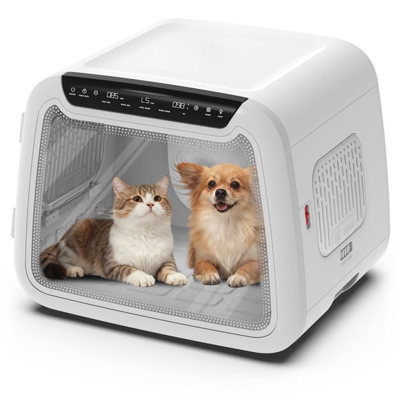 Airrobo Cat Dryer, 360 Efficient Automatic and Quiet Box with Smart Temperature Control, Ideal for Small Dogs (50L Drybo Plus Pet Dryer Box)