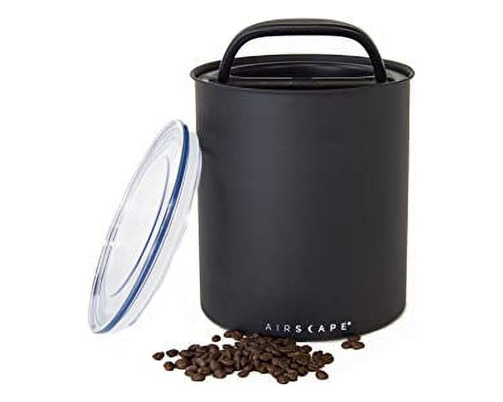 Airscape Coffee Storage Canister (2.5 lb Dry Beans) Big Kilo Size