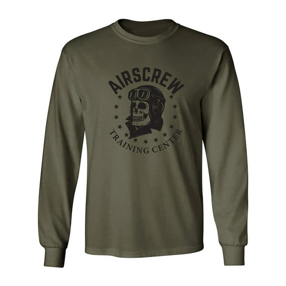 Airscrew Training Center Adult Long Sleeve T-shirt