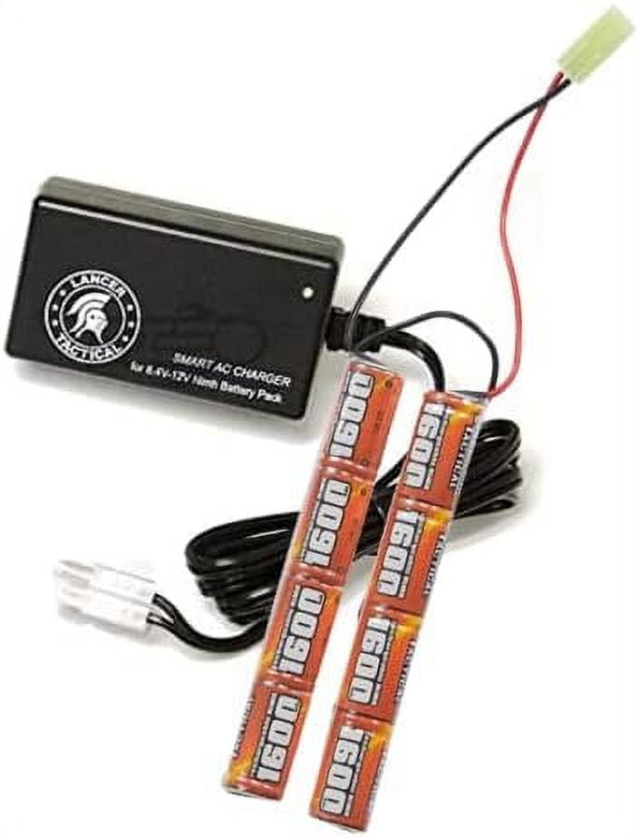 Airsoft Battery PackSmart Nimh with 1600 mAh Nimh Nunchuck Battery