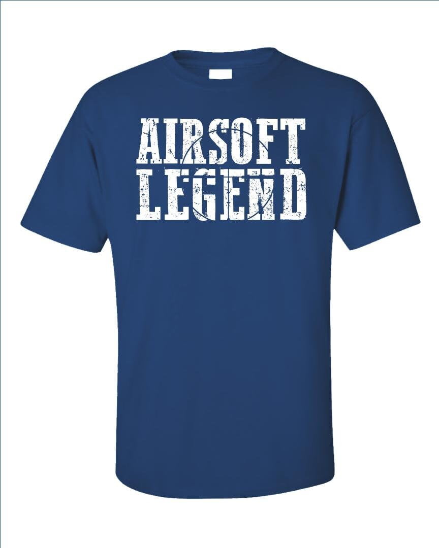 Airsoft Legend T-Shirt, Funny Sport Hobby Tee, Gift For Airsoft ...