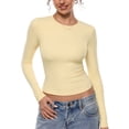 thumbnail image 1 of Airsoft Long Sleeve T-Shirts Going Out Tops, 1 of 5