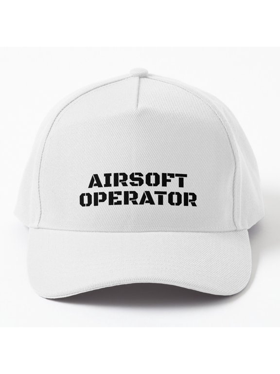 Airsoft Operator Baseball Hat, Tactical Sport Player Statement Design, Classic Cap