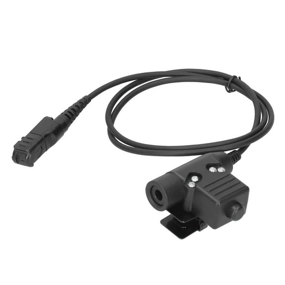 Airsoft Tactical Radio Headset U94 PTT Headset Adapter Connecter Cable for Motorola P6600 6620 TAPDRA Spare Part