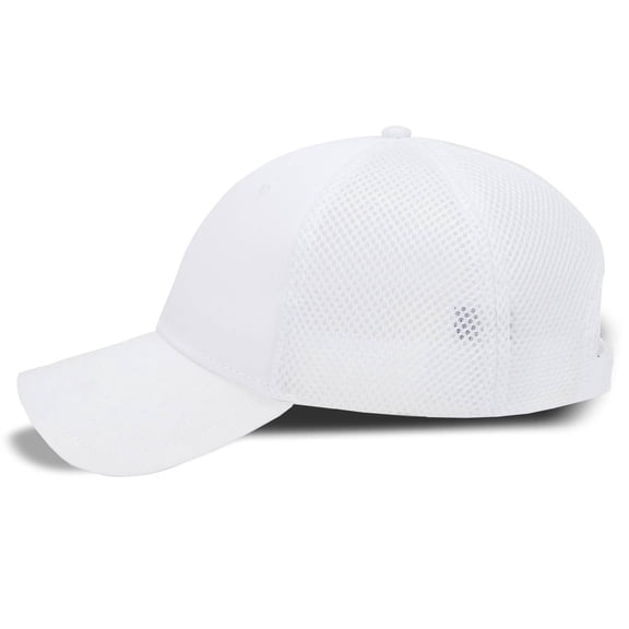 Airsoft Trucker Hats for Big Heads (White)