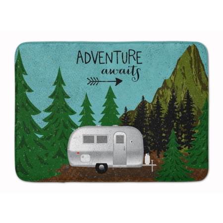 Airstream Camper Adventure Awaits Machine Washable Memory Foam Mat