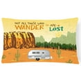 thumbnail image 1 of Airstream Camper Camping Wander Canvas Fabric Decorative Pillow, 1 of 3