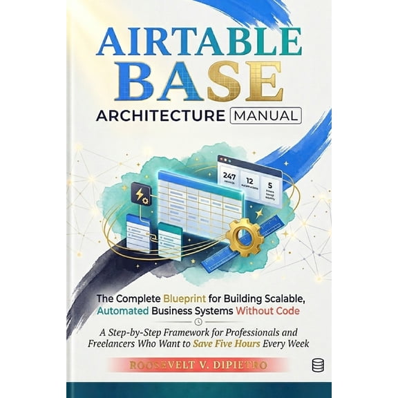 Airtable Base Architecture Manual: The Complete Blueprint for Building Scalable, Automated Business Systems Without Code, (Paperback)
