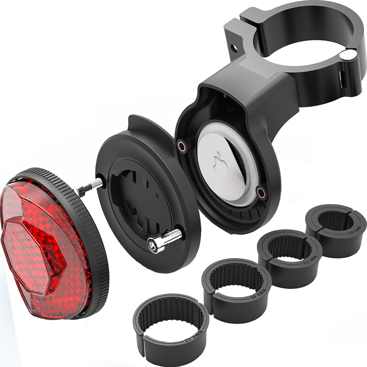 Airtag Bike Mount, AntiTheft Airtag Holder for Bike, Airtag Bike Mount