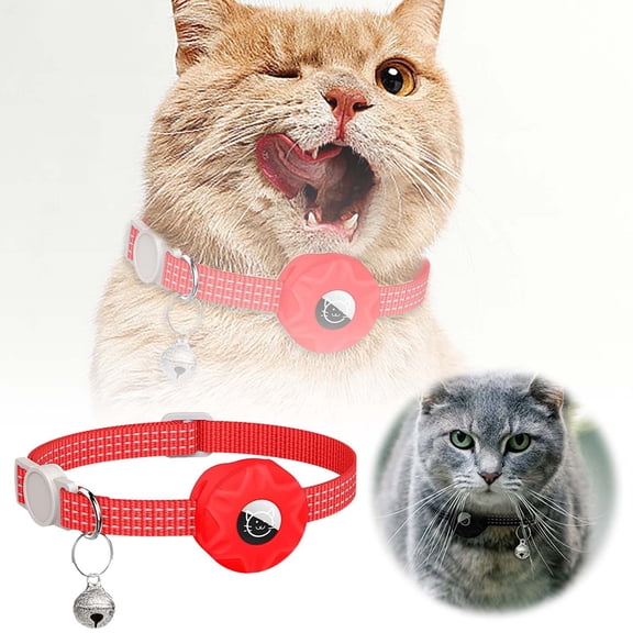 Airtag Cat Air Tag Cat With Bell And Buckle In 3/8