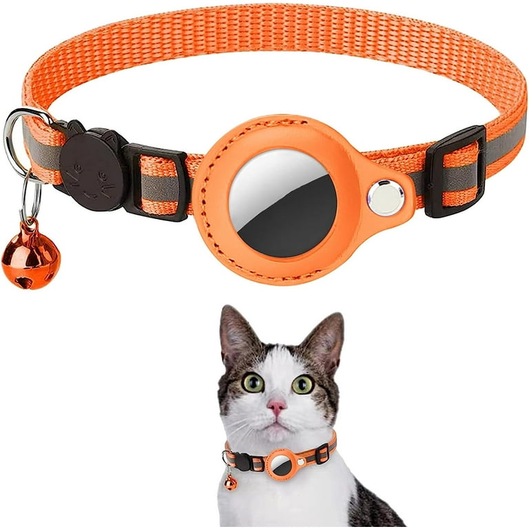 Orange reflective cat collar new arrivals