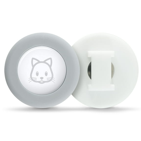 Airtag Cat Collar or Extra Small Dog Collar Holder 2 Pack, Fits Half Inch Collars for Pet