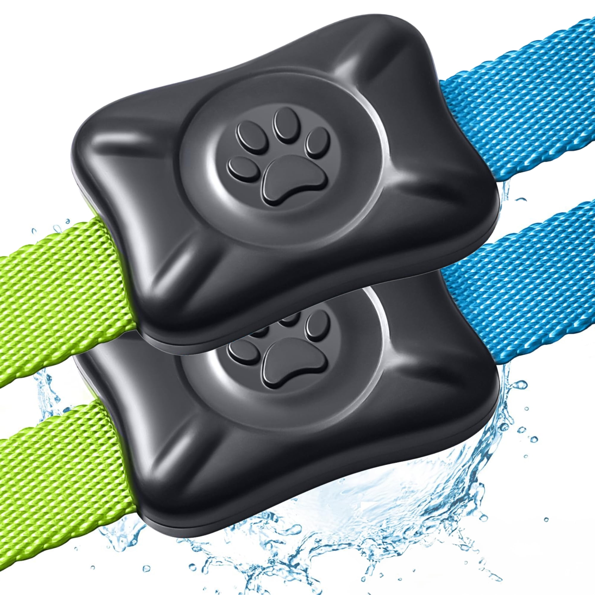 Airtag Dog Collar Holder (2 Pack) IPX8 Waterproof PETSTA Airtag