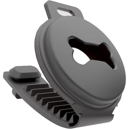 Airtag Dog Collar Holder, Silicone Case for Pets/Dogs/Cats - Black
