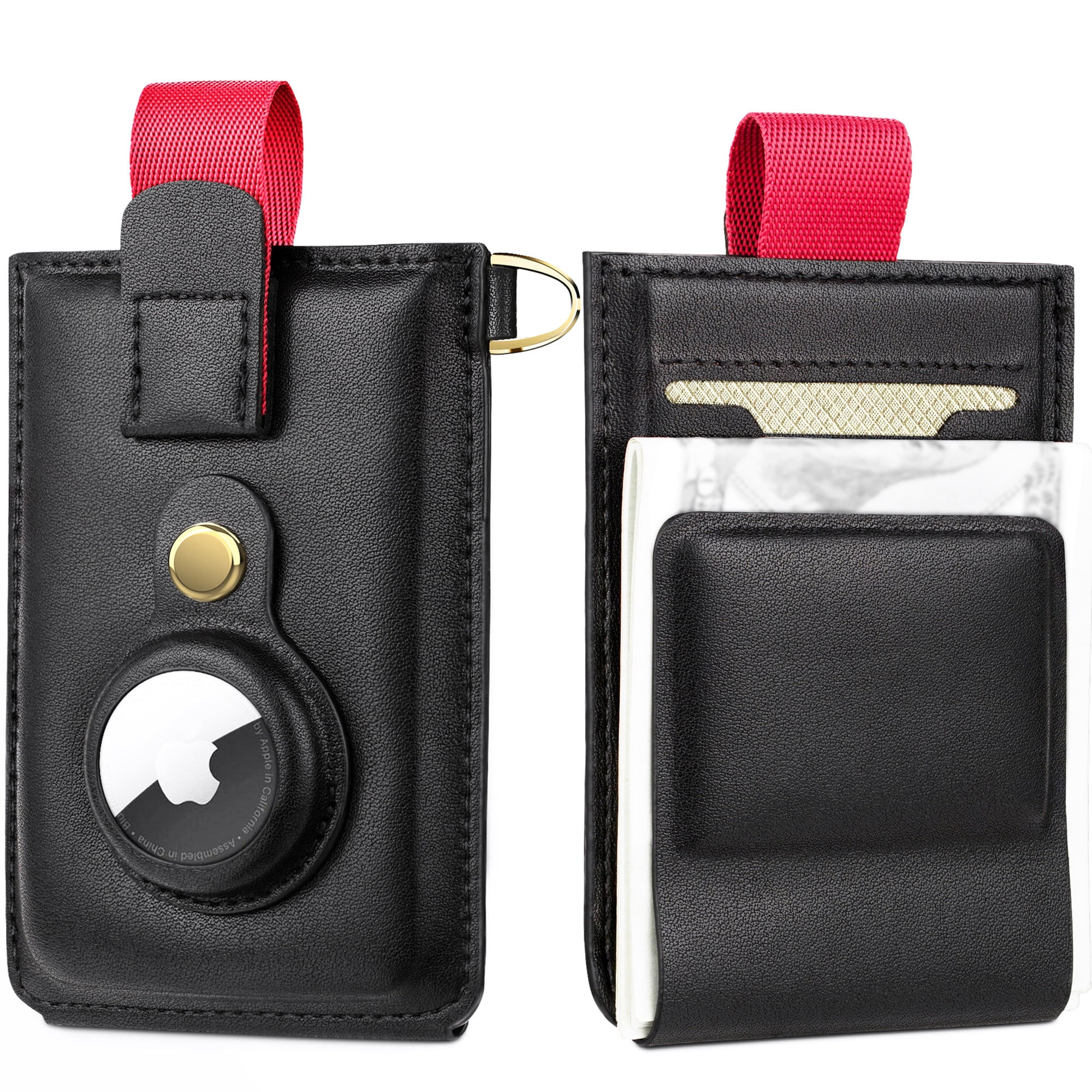 AirTag Wallet with D-Ring