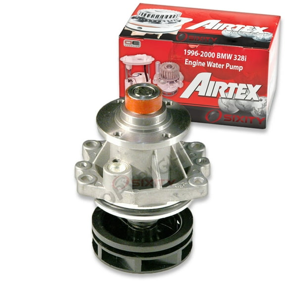 Airtex Engine Water Pump compatible with BMW 328i 2.8L L6 1996-2000