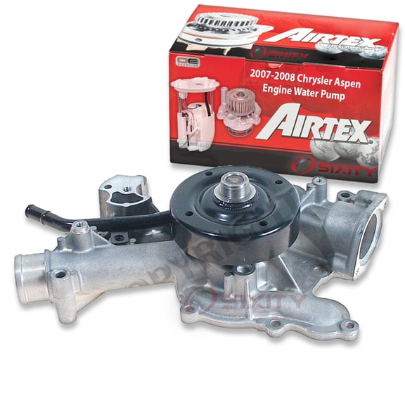 Airtex Engine Water Pump compatible with Chrysler Aspen 5.7L V8 2007-2008