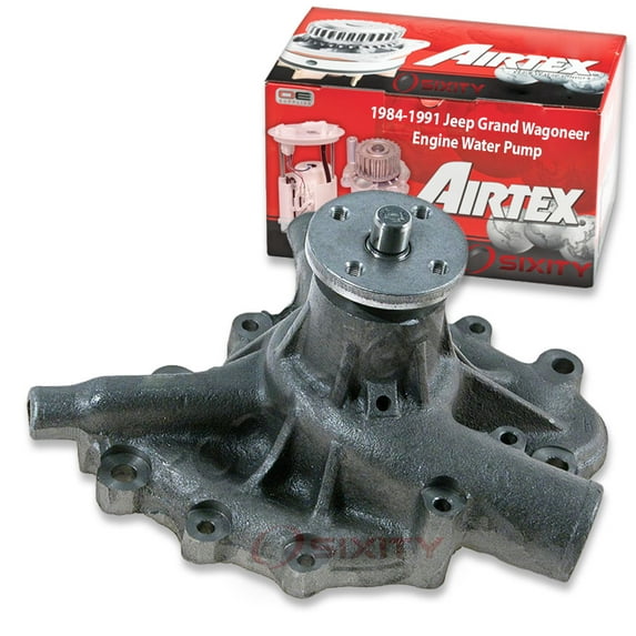 Airtex Engine Water Pump compatible with Jeep Grand Wagoneer 5.9L V8 1984-1991