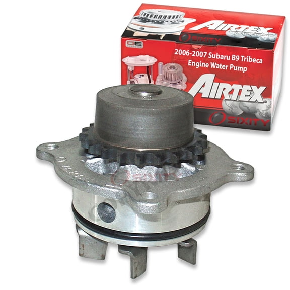 Airtex Engine Water Pump compatible with Subaru B9 Tribeca 3.0L H6 2006-2007