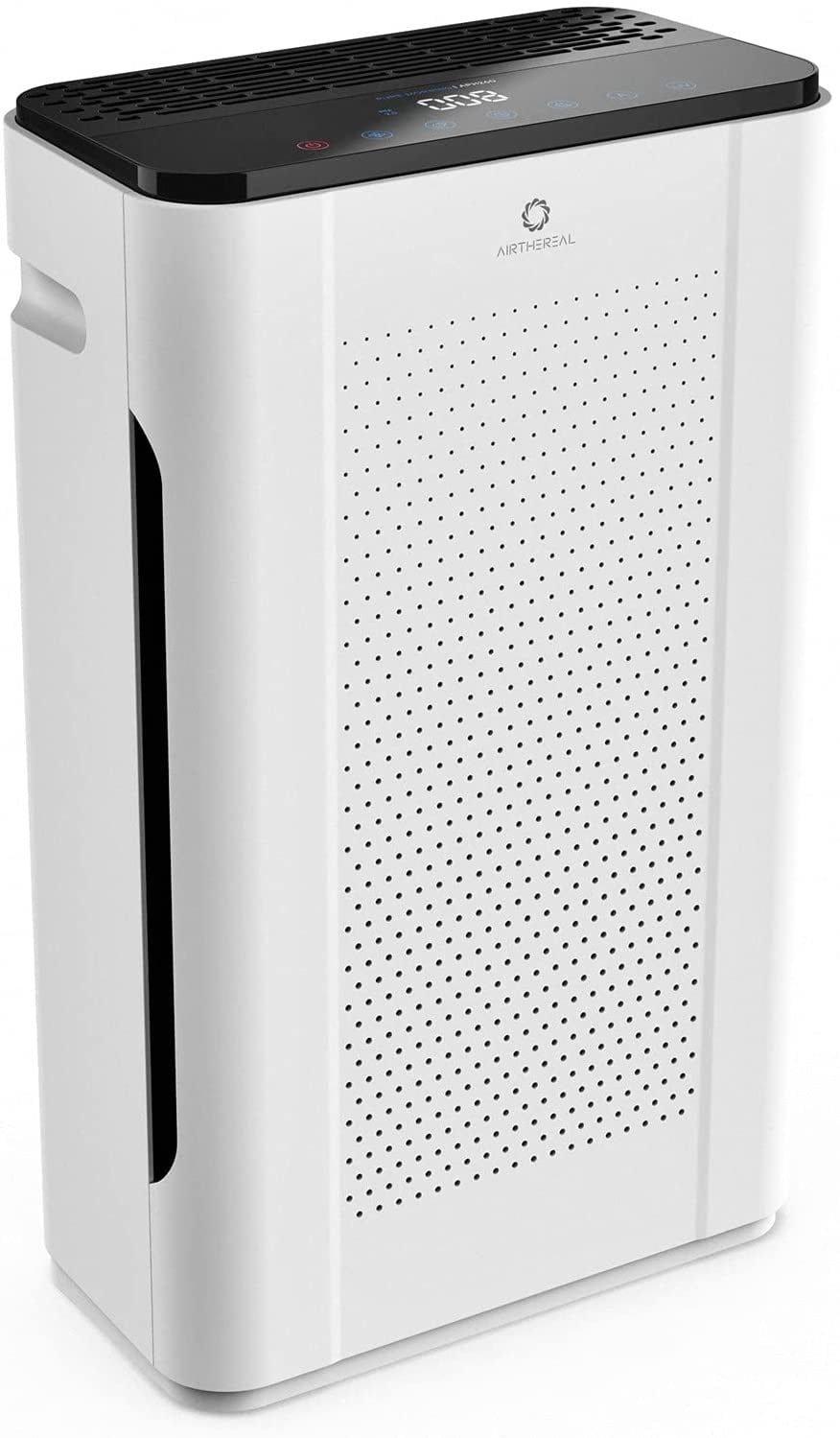 White HEPA Filter Ionic Air Purifier for Large Rooms