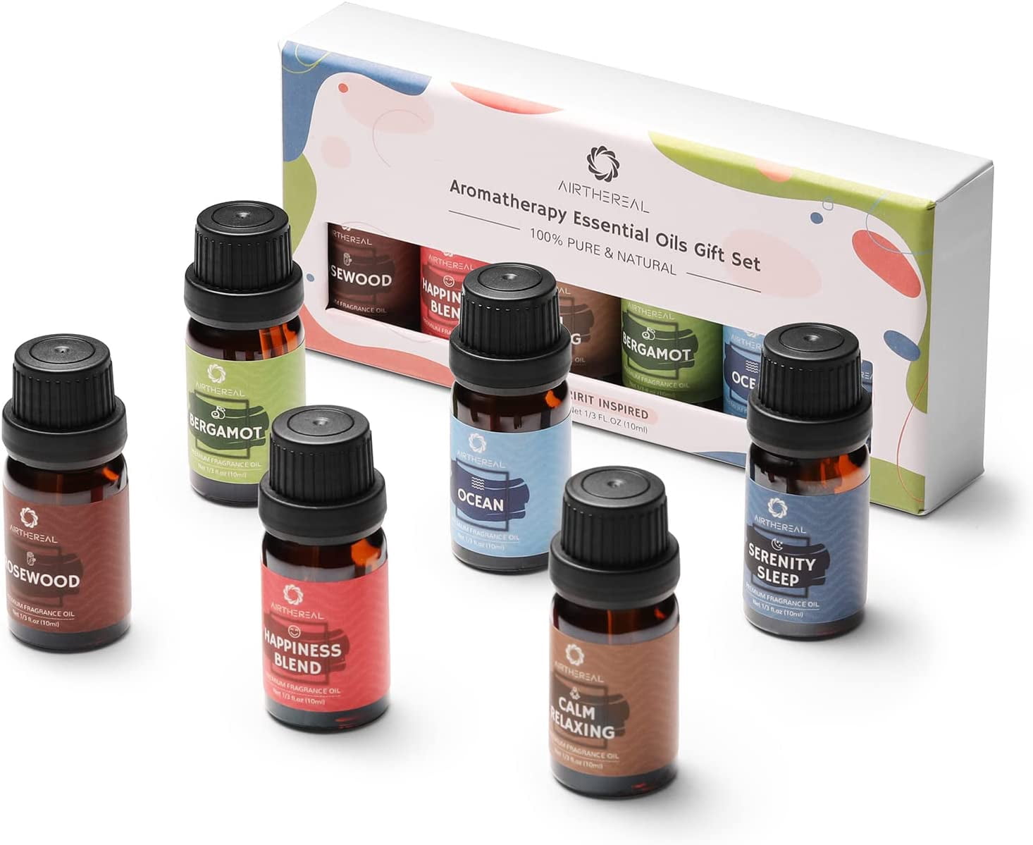 Airthereal Aromatherapy Essential Oils Gift Set, Spirit Inspired