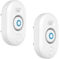 thumbnail image 1 of Airthereal Water Leak Detectors 2-Pack, 120dB Adjustable Audio Alarm Sensor, Sensitive Leak and Drip Alert, for Kitchen Bathroom Basement (Battery Included), 1 of 7