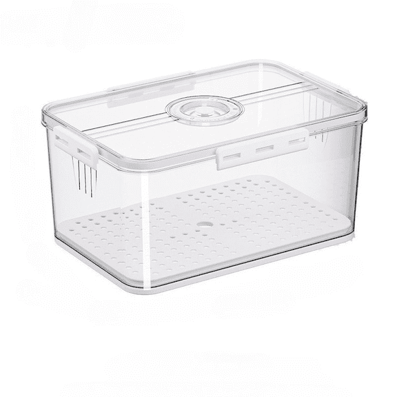 Airtight Bread Box with Date Indicator Lid, Kitchen Counter Bread Storage Container, Portable Bread Boxes for Homemade Bread, Toast, Bagel, Donut, Cookies and Fruit