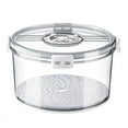 thumbnail image 1 of Airtight Bread Box Round Homemade Bread Storage Container, 1 of 6