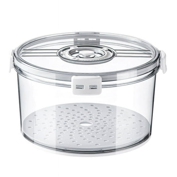 Airtight Bread Box Round Homemade Bread Storage Container