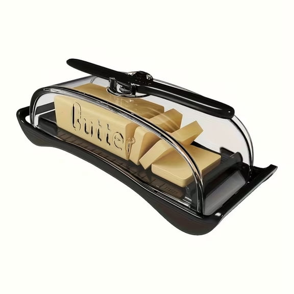 Airtight Butter Storage Container with Lid Vacuum Seal Freshness Preserver for Butter, Chocolate, Cheese & Spreads Compact Fridge Organizer for Home Kitchen & Restaurant Use