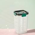 thumbnail image 1 of Airtight Cereal Storage Container: Clear, Space-Saving Design, Ideal for Pantry Organization, Perfect for Home Kitchens & Dorm Rooms, 1 of 8