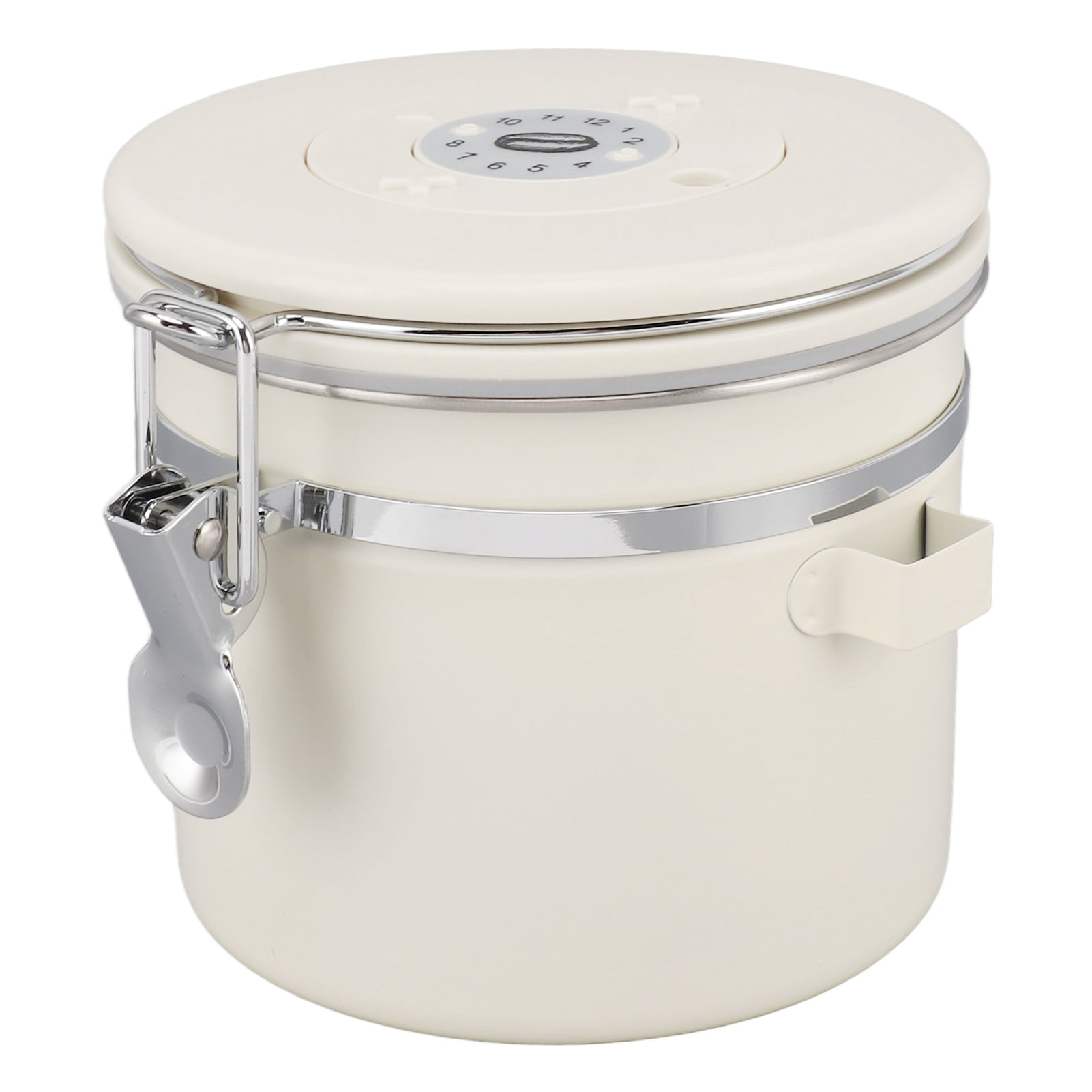 Airtight Coffee Canister 1.2L 304 Stainless Steel Coffee Bean Storage