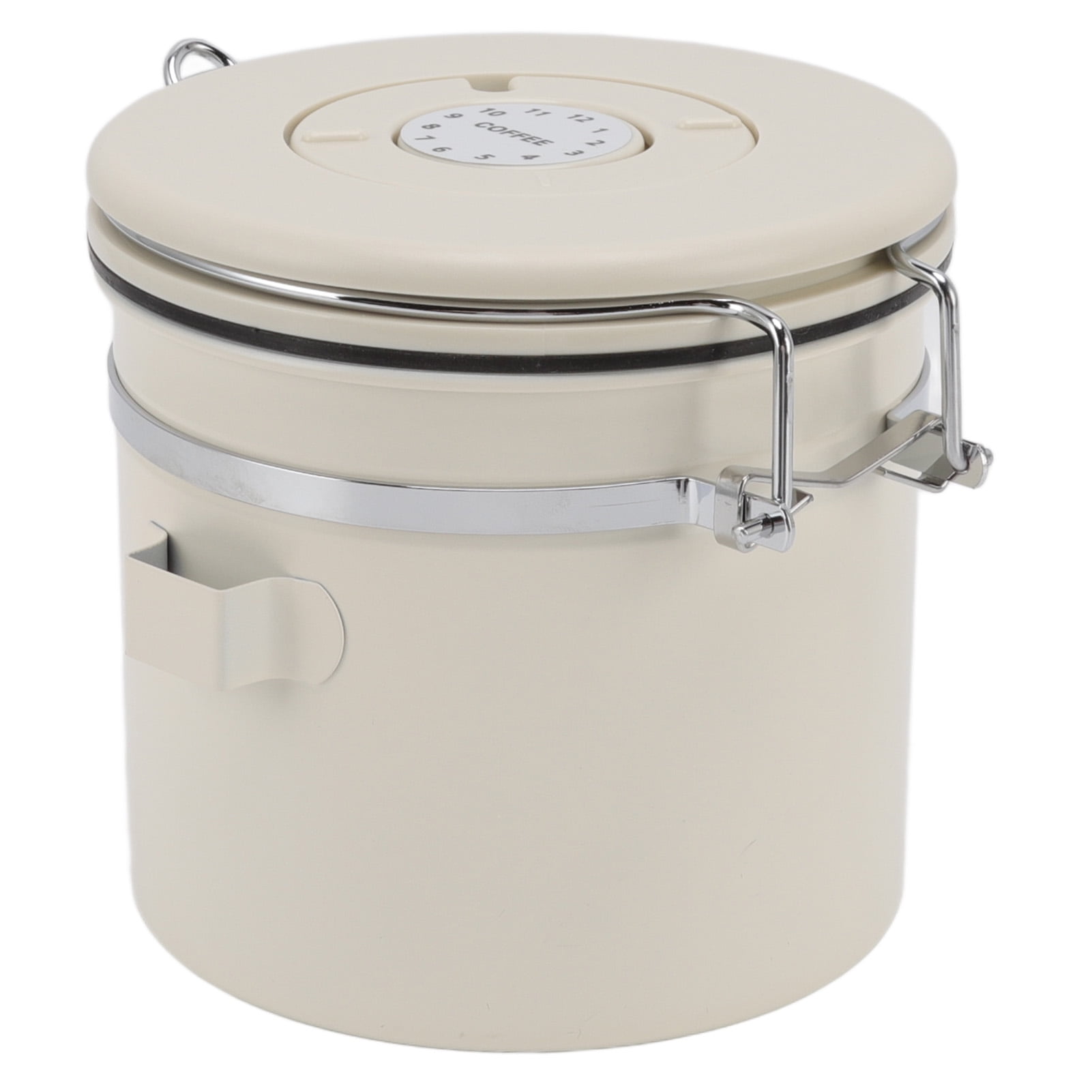 Airtight Coffee Canister, 304 Stainless Steel Valve Ground Coffee Tea