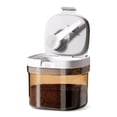 thumbnail image 1 of Airtight Coffee Canister, 8oz Coffee Storage Container with Scoop, Kitchen Food Storage Jar for Grounds Coffee, Beans, Tea, Sugar, Flour, Cereal, 800ml, 1 of 5
