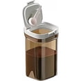 thumbnail image 1 of Airtight Coffee Canister, Coffee Storage Container with Scoop, Kitchen Food Storage Jar for Grounds Coffee, Beans, Tea, Sugar, 1800ml, 1 of 11