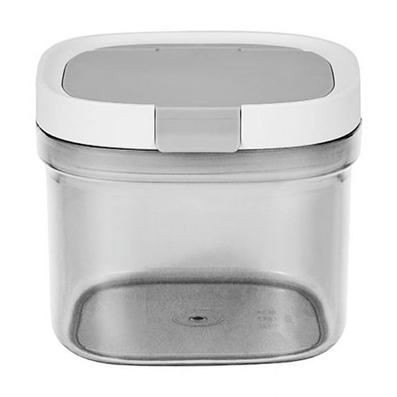 Qtmnekly Airtight Coffee Storage Container, 800ML Plastic Kitchen Canister with Lid for Coffee Bean, Flour, Sugar, Cereal Plastic