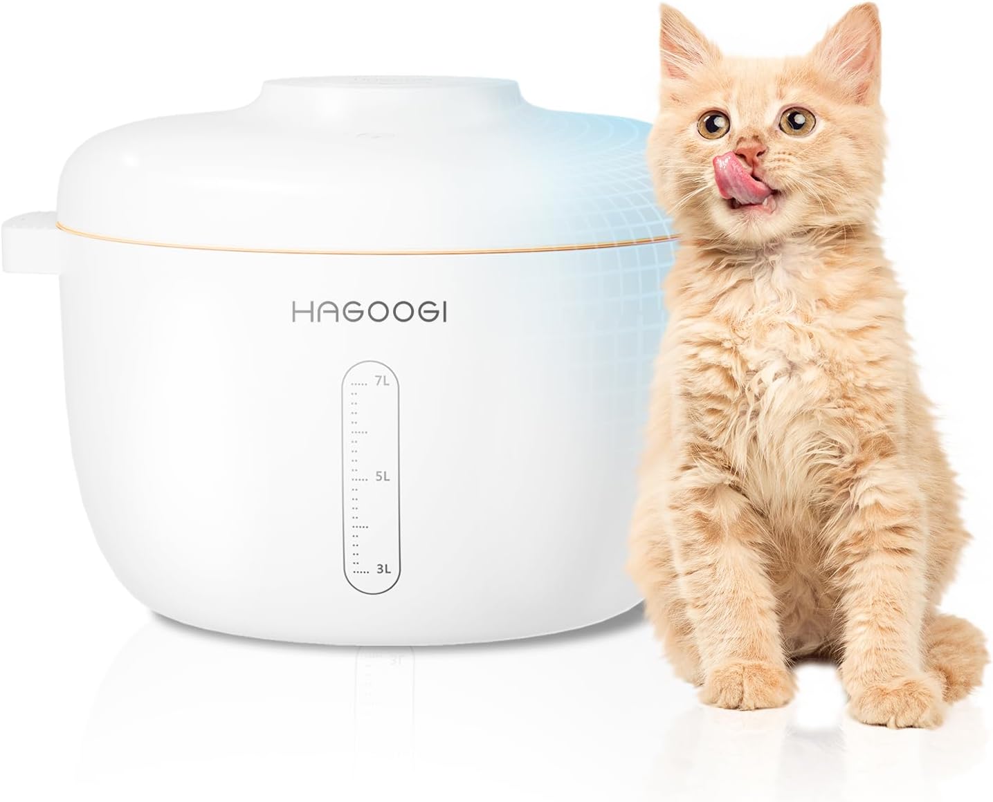 Airtight Dog Food Storage Container, 35lbs Rechargeable Automatic