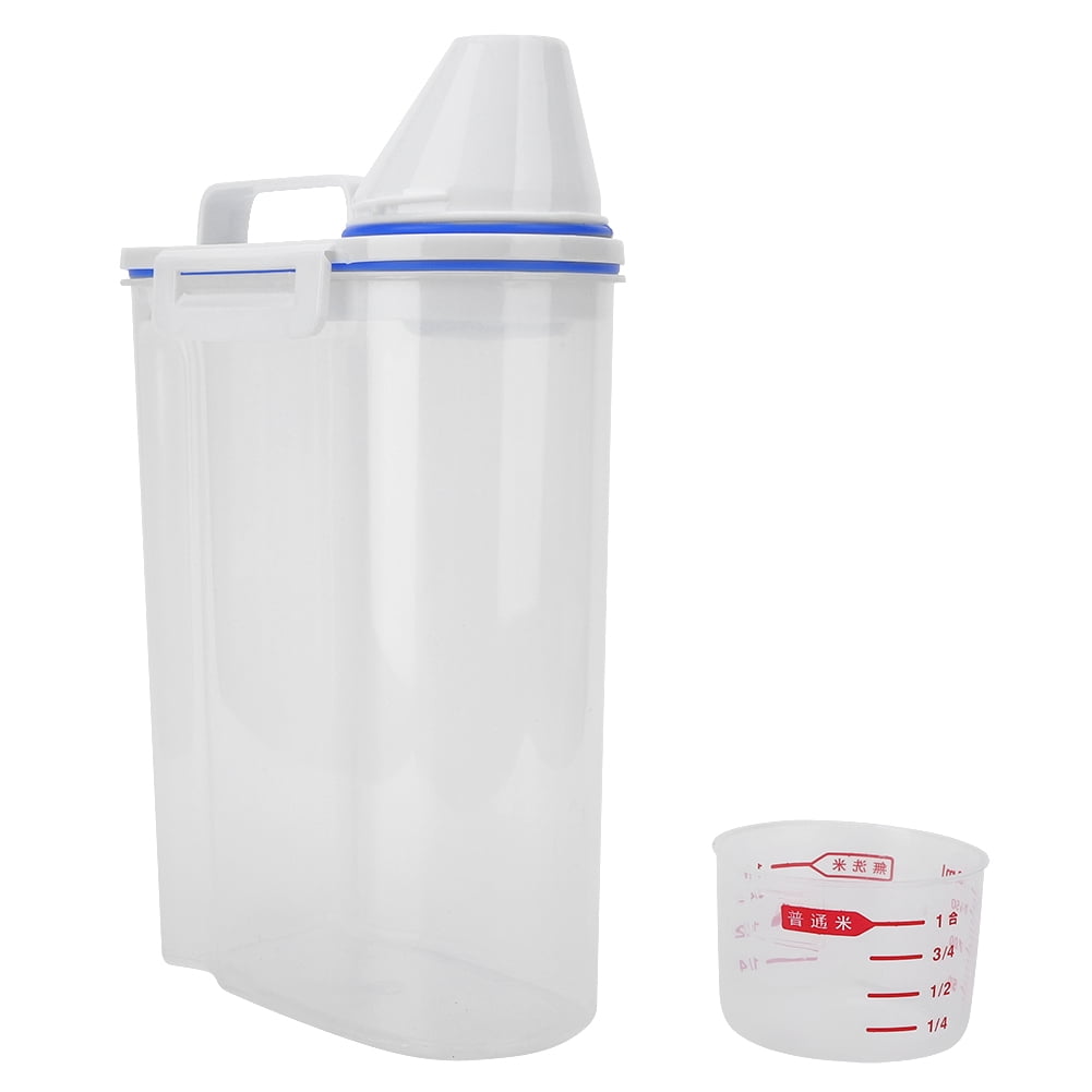 Airtight Food Storage Container, 2kg Capacity Rice  Flour Keeper, <span Style="background:red"></span> Proof Design