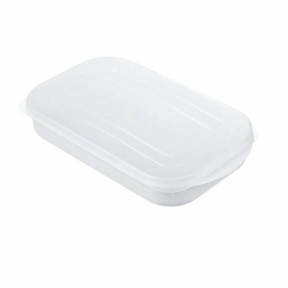 Airtight Food Storage Container, 800ml Large, Leakproof Plastic with Lid, BPA-Free Freezer Box for Refrigerator Kitchen