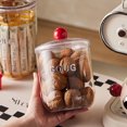 thumbnail image 1 of Airtight Food Storage Container | Clear Plastic Kitchen Pantry Organizer for Dry Goods, Snacks, Grains & Coffee | 4 Size Options | Sealed Jar Design, 1 of 6